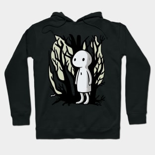 Kodama Japan Spirit Ghost in dense forest Hoodie